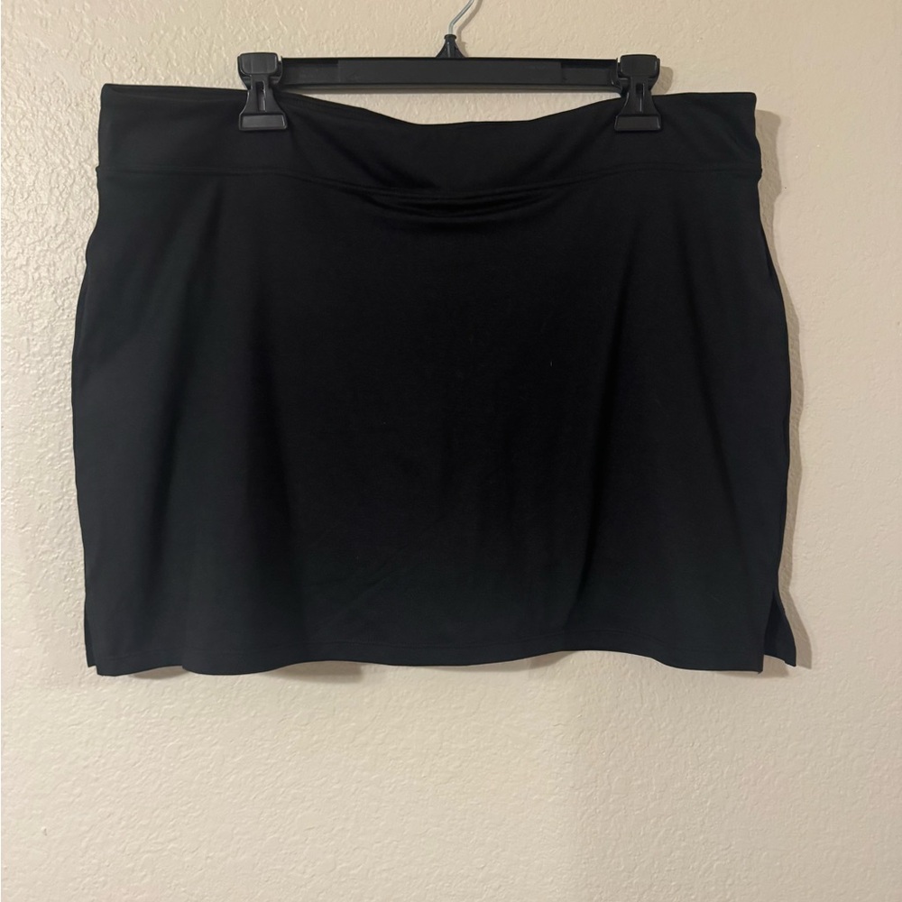 Costco Tranquility by Colorado Clothing Black Mini Skirt